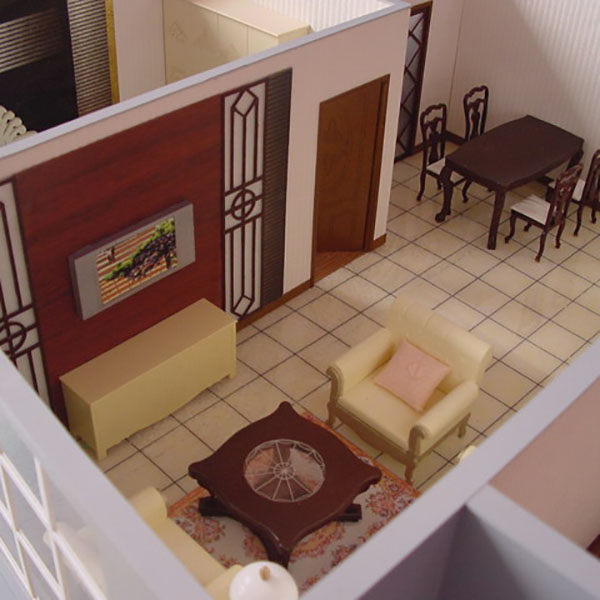 室内户型模型制作案例