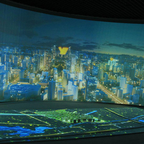 多媒体互动数字投影沙盘制作案例